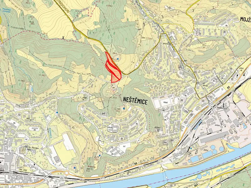 Prodej louky 22250 m², Ústí nad Labem – náhled fotky 3