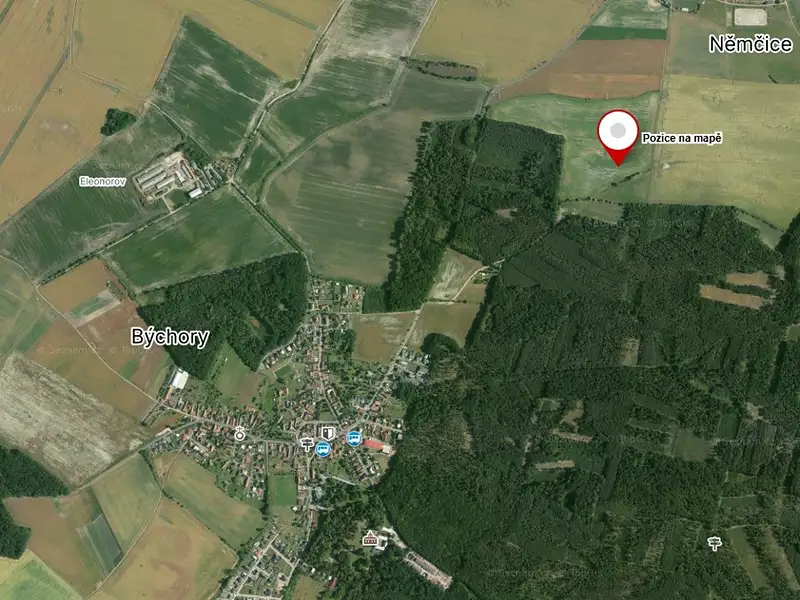 Prodej pole 7688 m², Býchory – náhled fotky 2