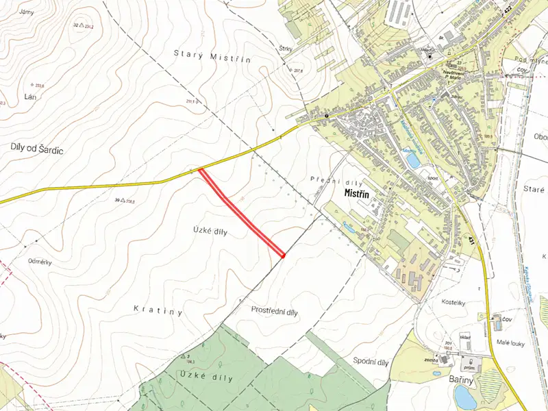 Prodej pole 9958 m², Svatobořice-Mistřín – náhled fotky 2