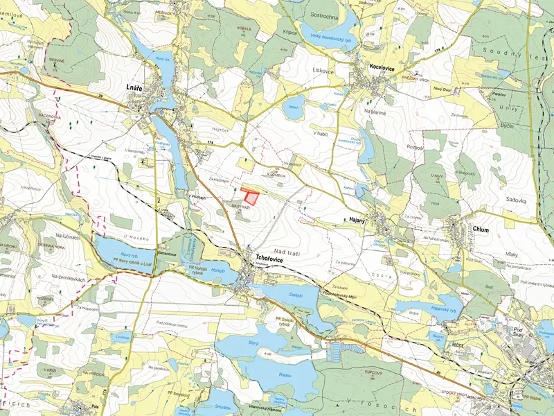 Prodej pole 33970 m², Tchořovice – náhled fotky 2