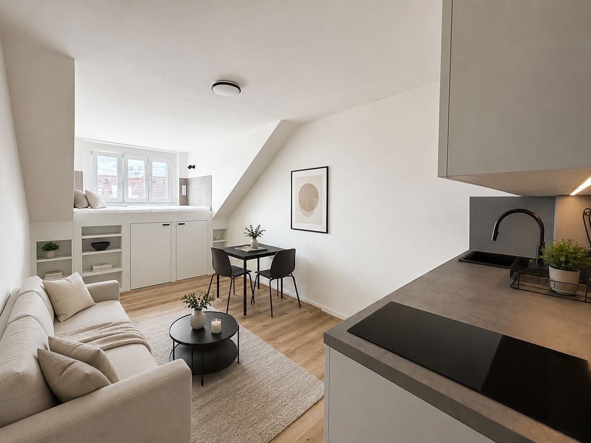 Pronájem bytu 1+kk 19 m²
