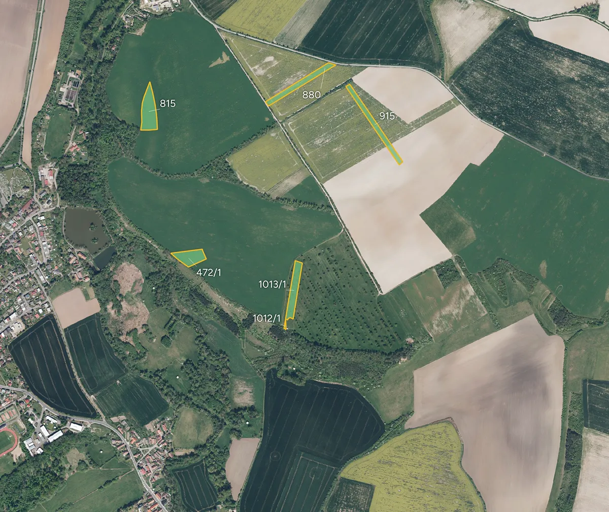 Prodej pole 15140 m²
