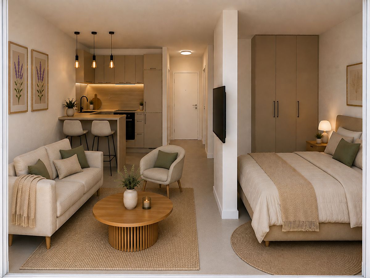 Pronájem bytu 1+kk 41 m² – fotografie 2