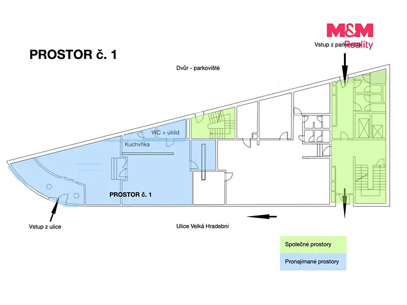 Pronájem obchodního prostoru 280 m², Ústí nad Labem – náhled fotky 3