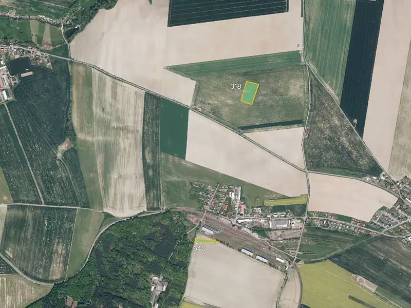 Prodej pole 15140 m², Chrast – náhled fotky 2