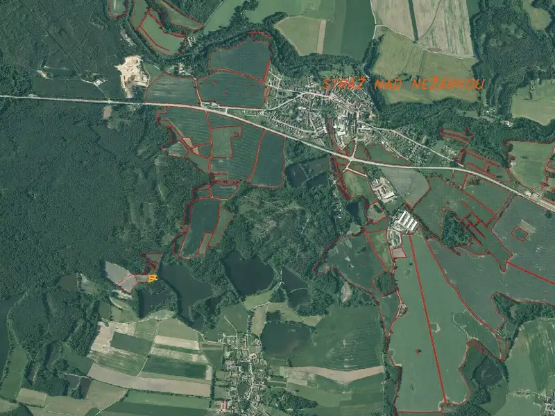 Prodej pozemku 1431 m², Stráž nad Nežárkou – náhled fotky 1