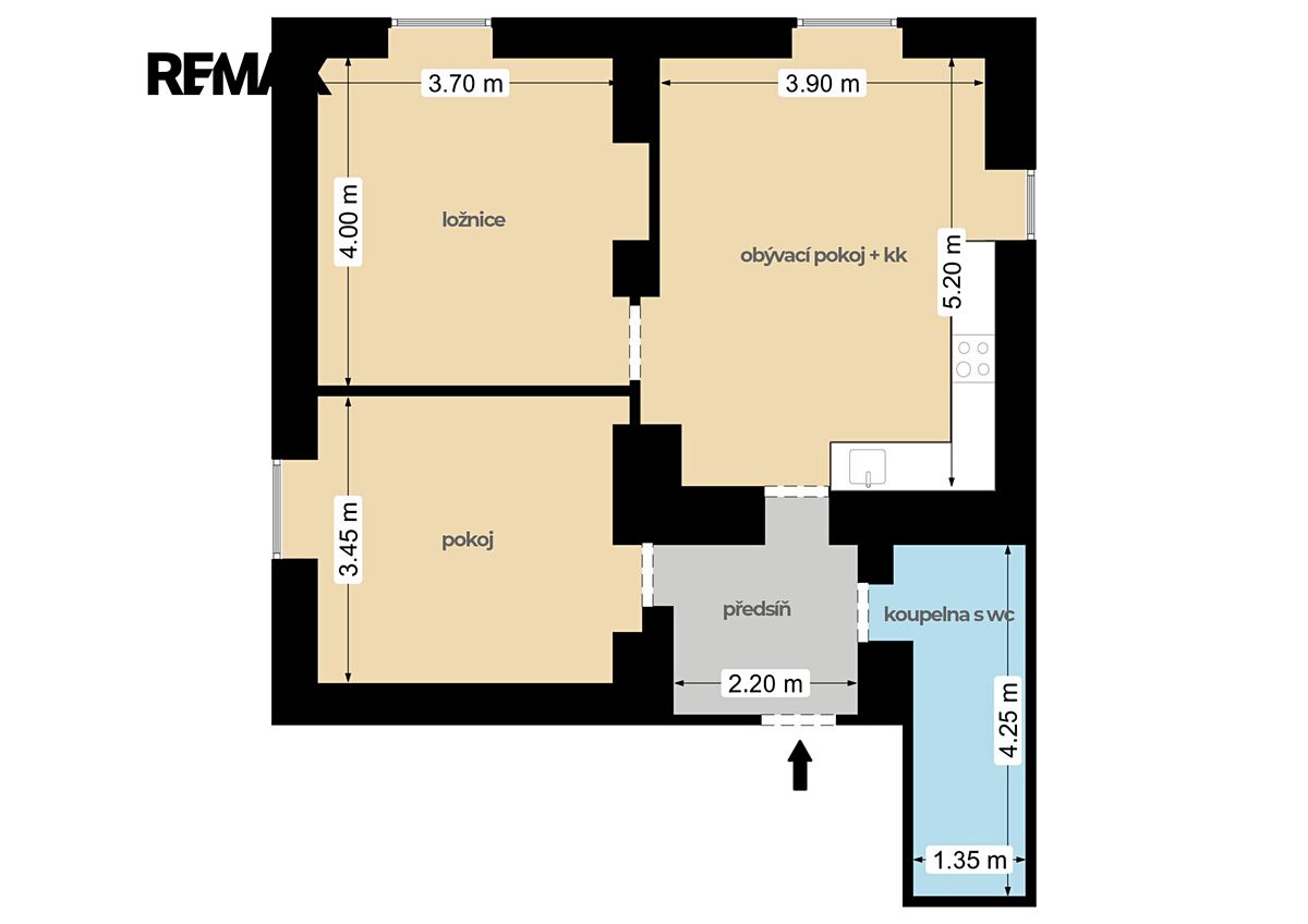 Prodej bytu 3+kk 61 m² – fotografie 4