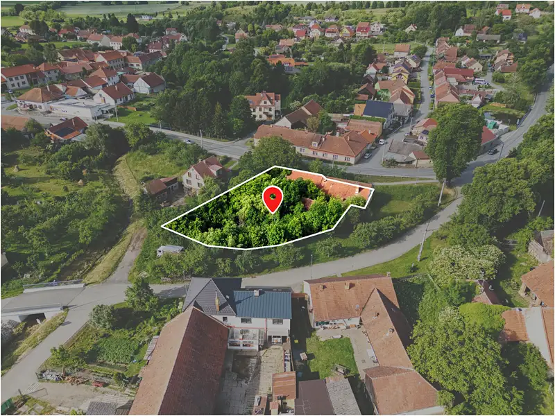 Prodej stavebního pozemku 1666 m², Knínice – náhled fotky 3