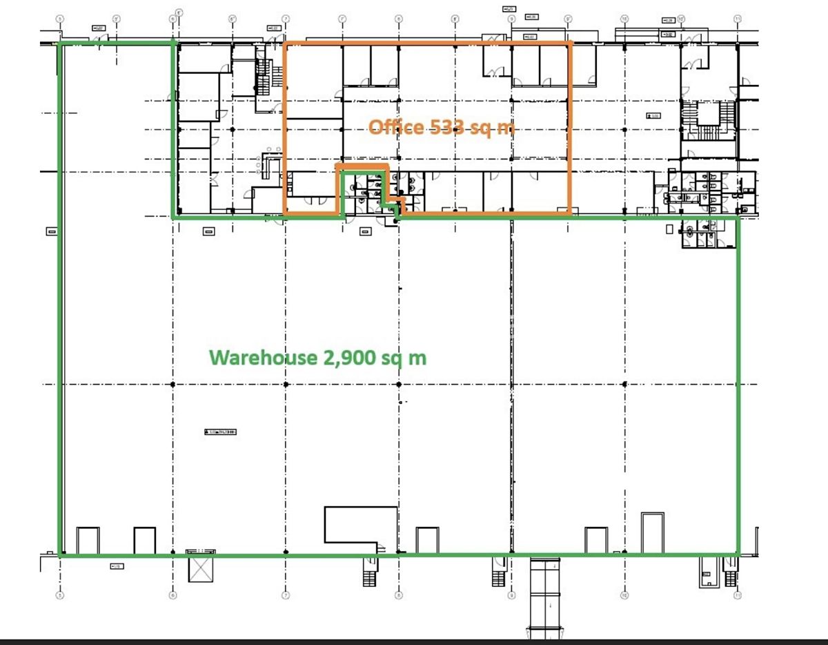 Pronájem skladového prostoru 3935 m² – fotografie 5