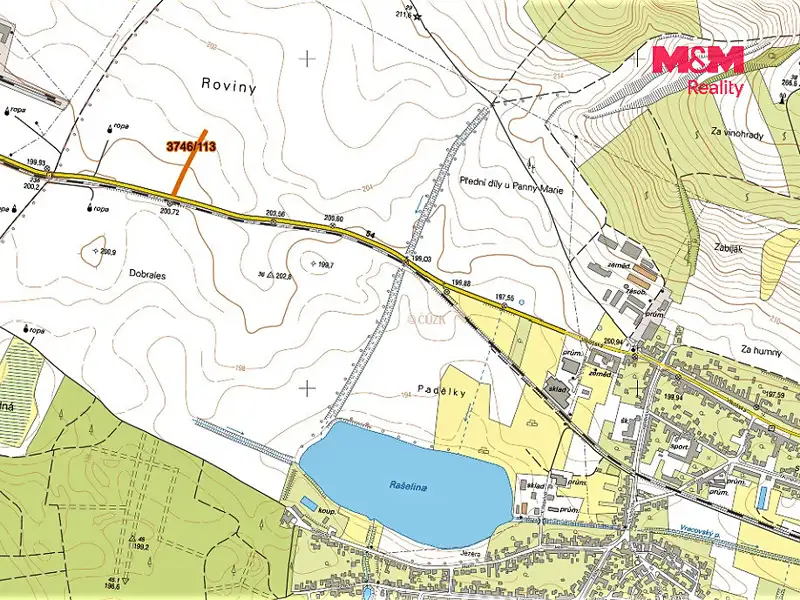 Prodej pole 1514 m², Vracov – náhled fotky 2