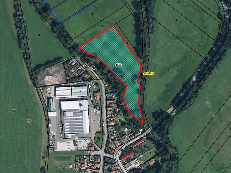 Prodej louky 11941 m², Smidary – náhled fotky 1