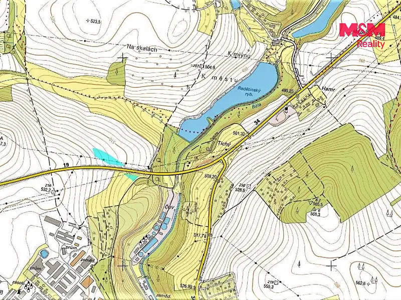 Prodej pole 4712 m², Pelhřimov – náhled fotky 2