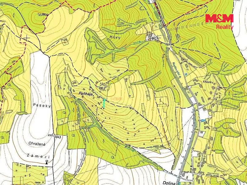 Prodej zahrady 376 m², Kudlovice – náhled fotky 2