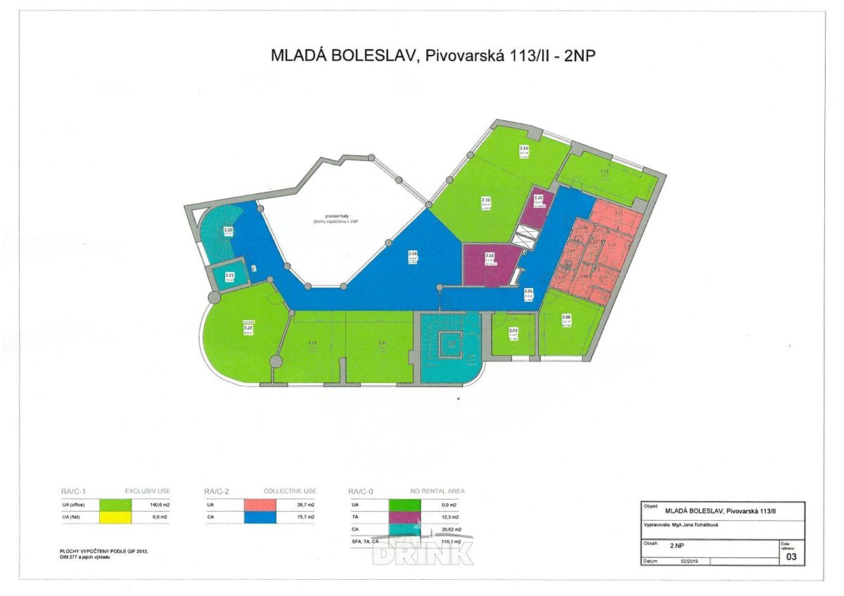 Pronájem kanceláře 243 m² – fotografie 2