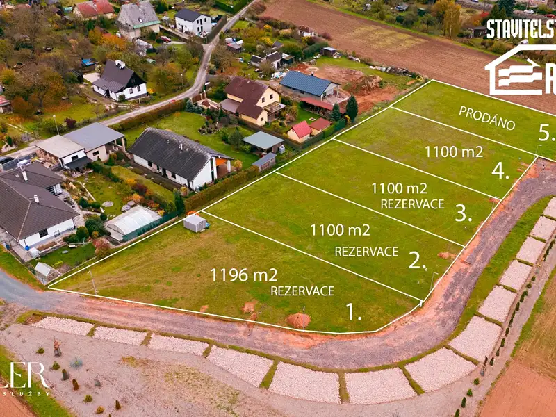 Prodej stavebního pozemku 1100 m², Trutnov – náhled fotky 3