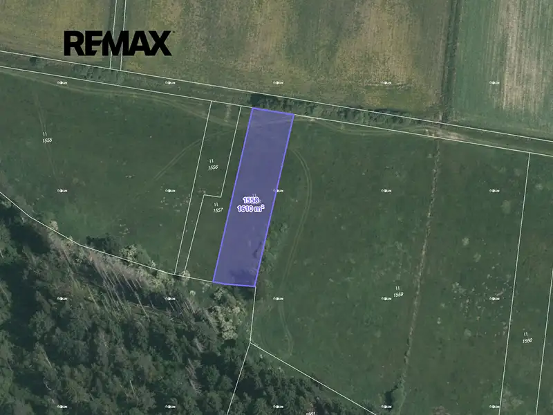 Prodej pole 1610 m², Komárov – náhled fotky 3