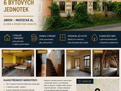 Prodej činžovního domu 350 m²