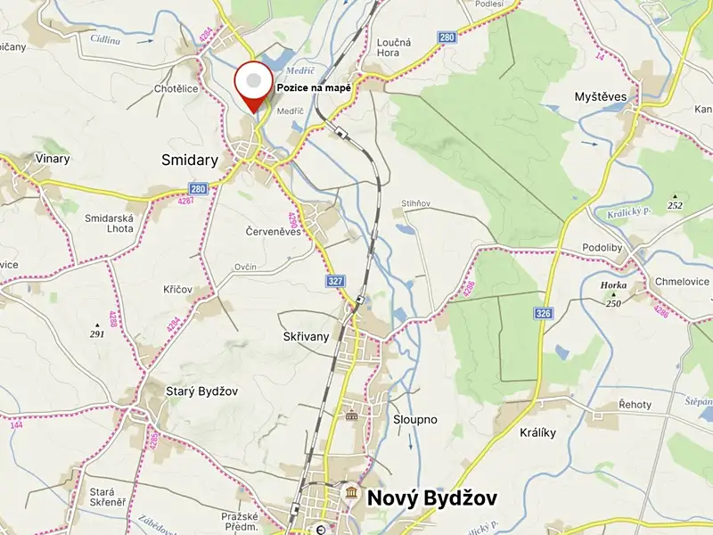 Prodej louky 11941 m², Smidary – náhled fotky 3
