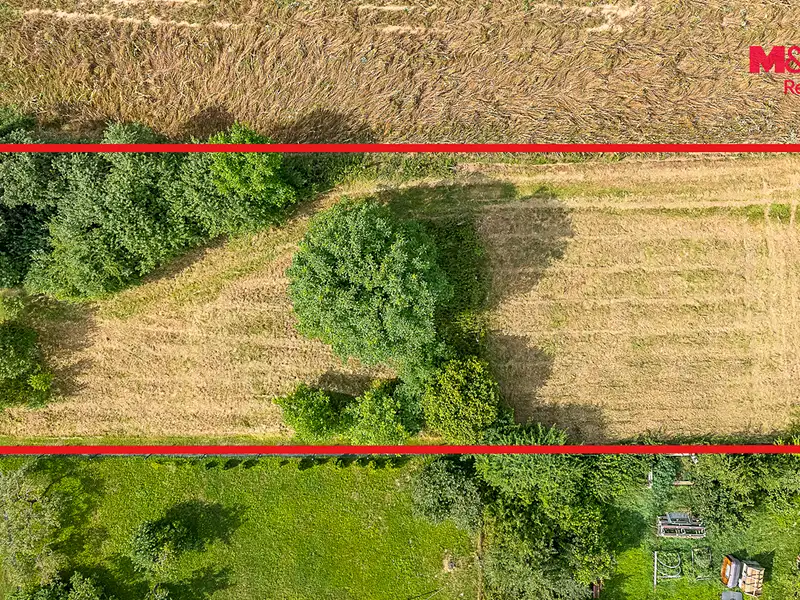 Prodej stavebního pozemku 1187 m², Hostovlice – náhled fotky 3