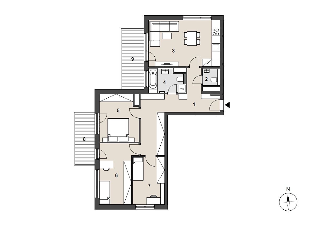 Prodej bytu 4+kk 97 m² – fotografie 3