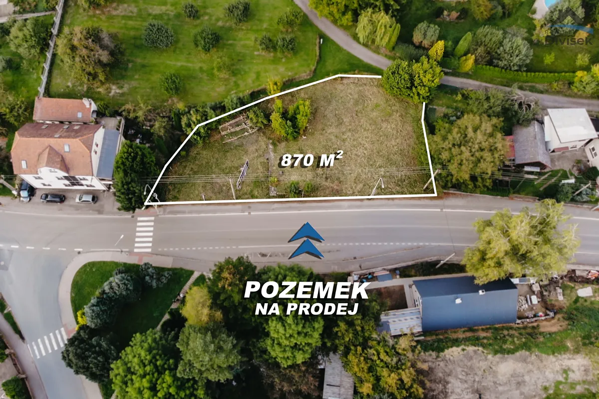 Prodej stavebního pozemku 870 m²