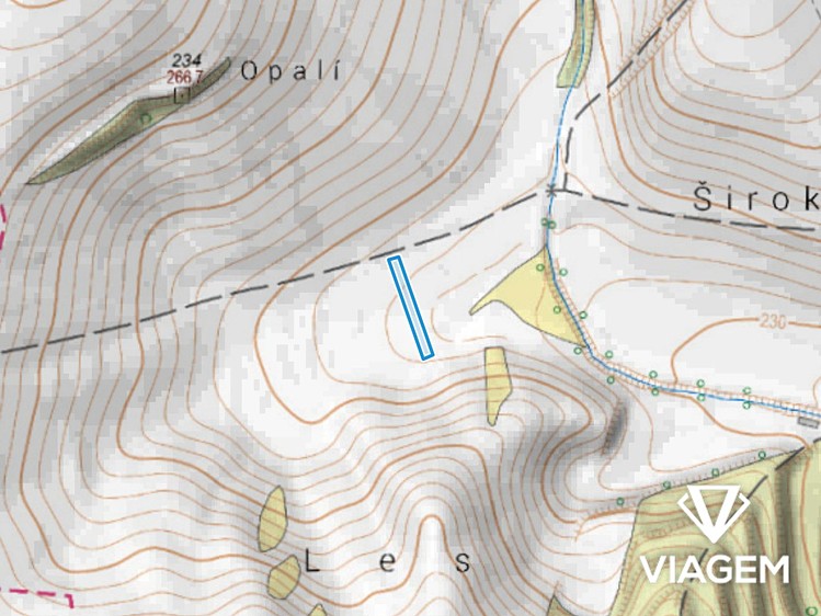 Prodej pozemku, 433 m² (3 z 4)