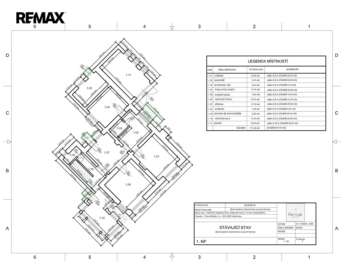 Prodej rodinného domu 115 m², pozemek 1070 m² – fotografie 2