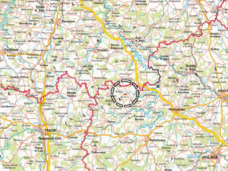 Prodej pole 34400 m², Křešín – náhled fotky 3
