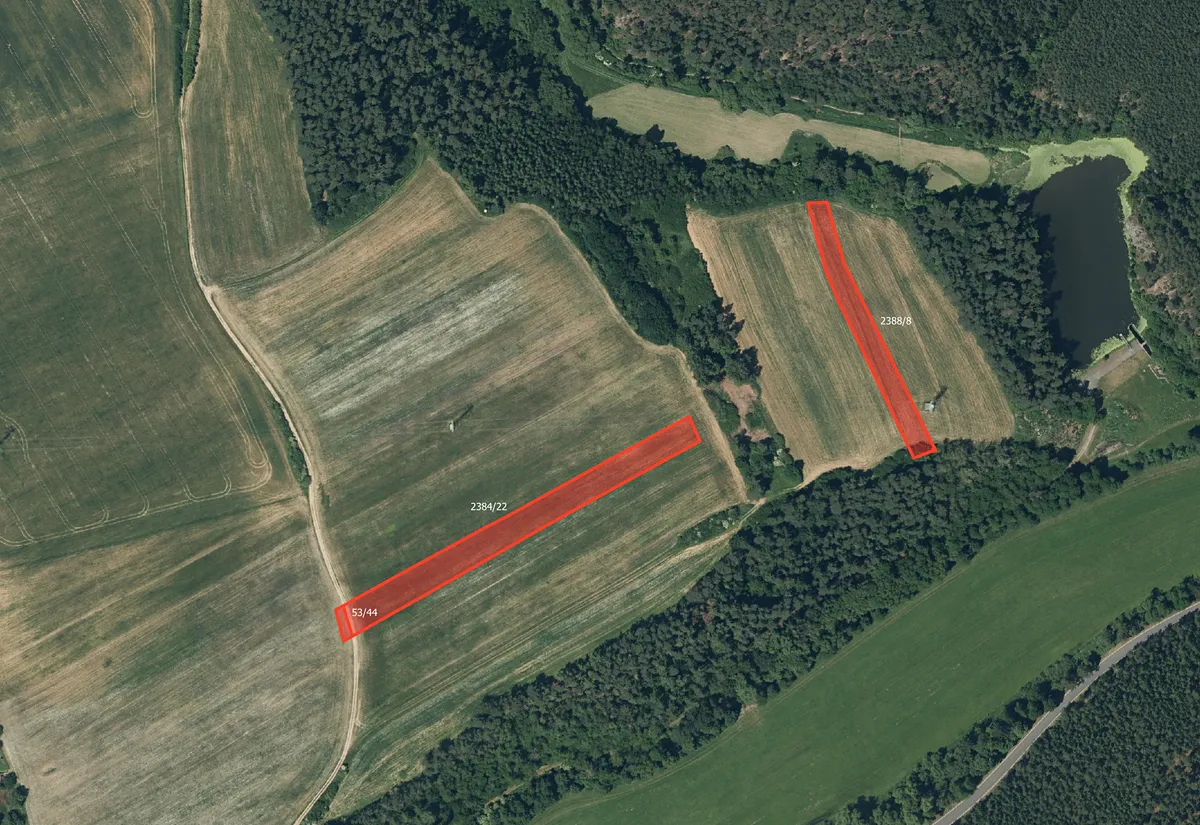 Prodej pole 6269 m²