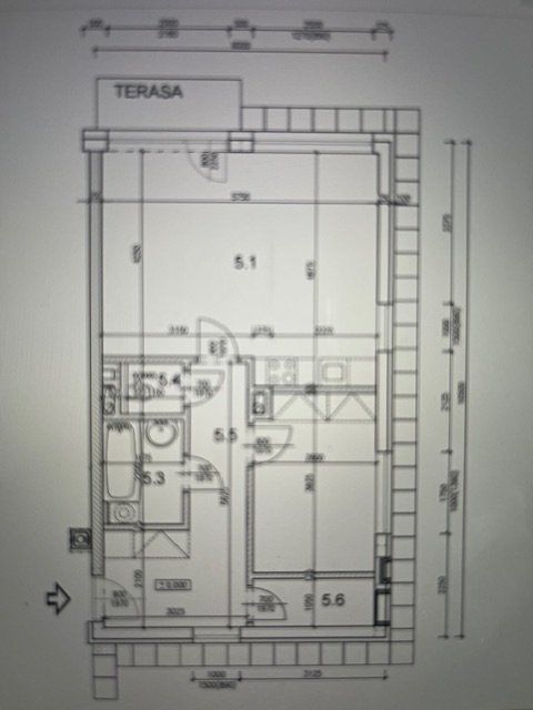 Pronájem bytu 2+kk 54 m² – fotografie 3