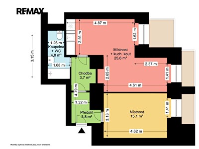 Wohnung 2+kk zum Kauf, 57 m² (2 von 21)