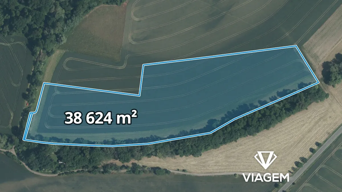 Prodej pole 38624 m²