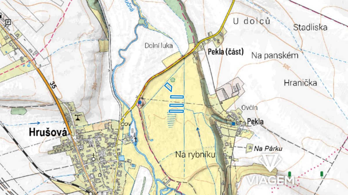 Prodej pole 3641 m²