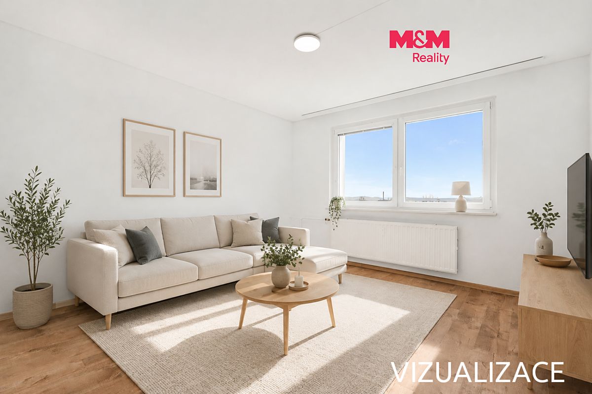 Pronájem bytu 2+1 56 m²