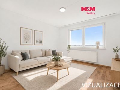 Pronájem bytu 2+1 56 m²