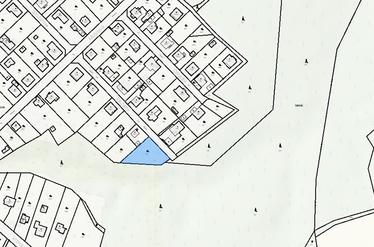 Prodej stavebního pozemku 1078 m² – fotografie 3