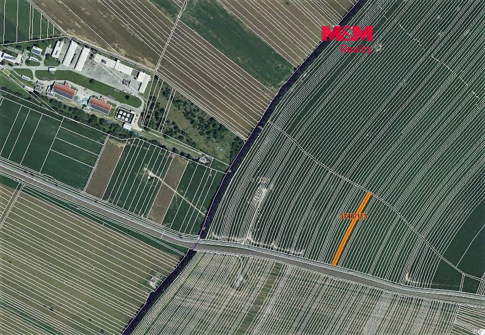 Prodej pole 1514 m², Vracov – fotka 1 z 3