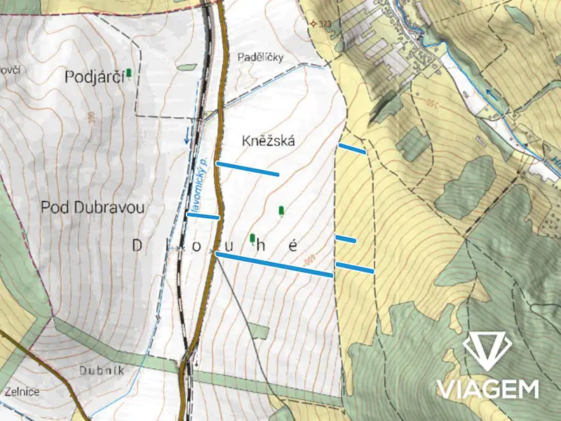 Prodej pole 5942 m², Javorník – náhled fotky 3