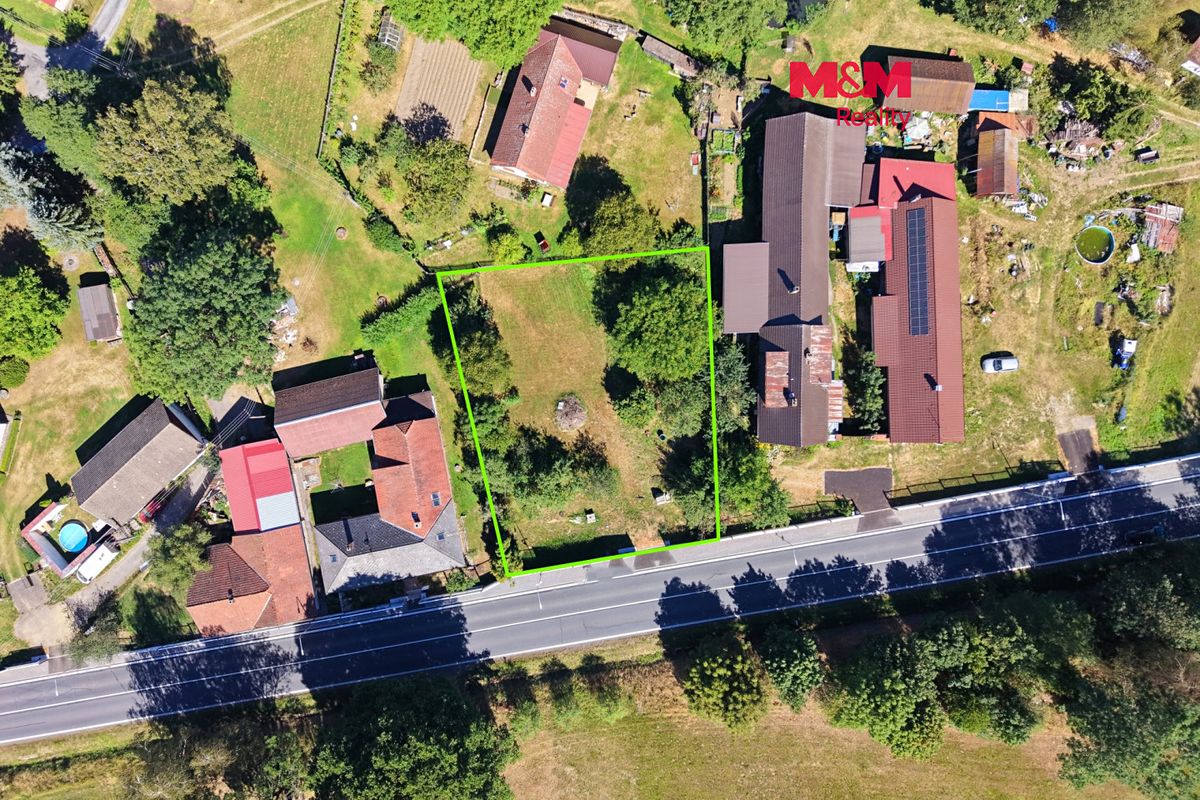 Prodej stavebního pozemku 1177 m²