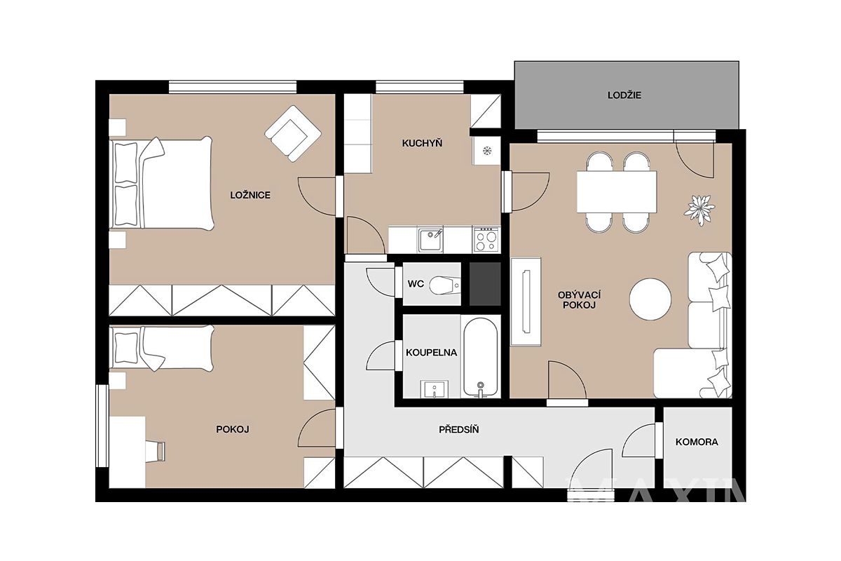 Prodej bytu 3+1 76 m² – fotografie 5