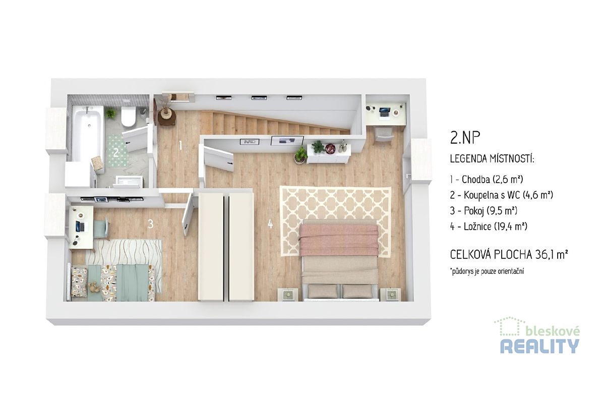 Prodej bytu 3+kk 71 m² – fotografie 4