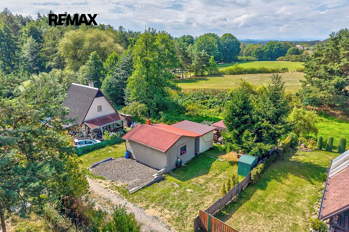 Prodej chaty 46 m², pozemek 878 m²