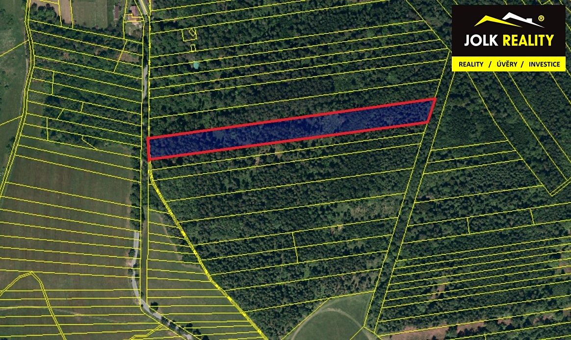 Prodej lesa 13182 m²