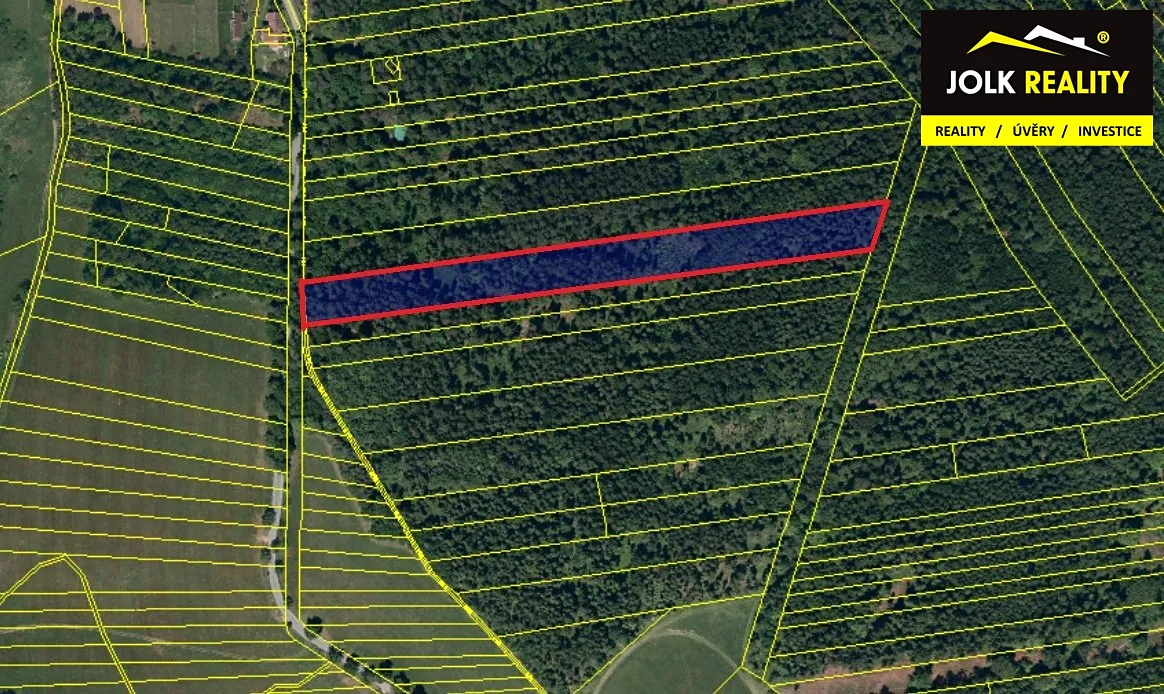 Prodej lesa 13182 m²