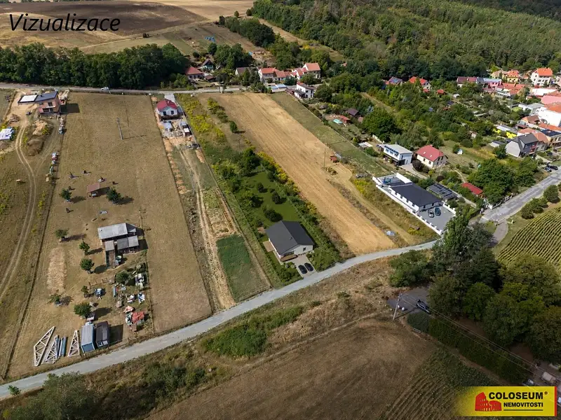 Prodej stavebního pozemku 1379 m², Radostice – náhled fotky 3