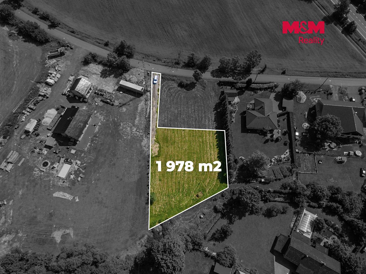 Prodej stavebního pozemku 1978 m² – fotografie 2