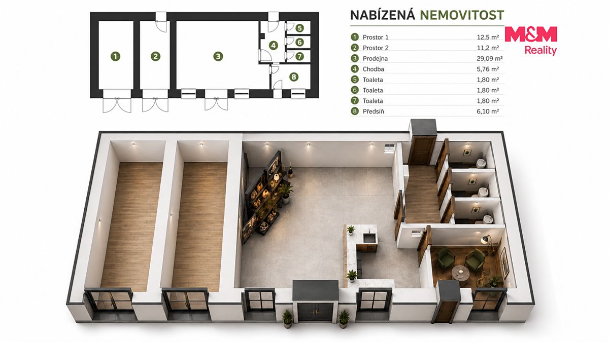Prodej rodinného domu 70 m², pozemek 437 m² – fotografie 3