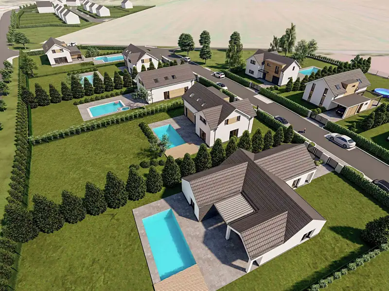 Prodej stavebního pozemku 946 m², Obora – náhled fotky 2