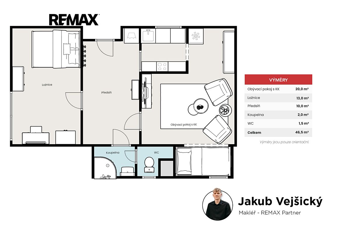 Prodej chaty 46 m², pozemek 878 m² – fotografie 3