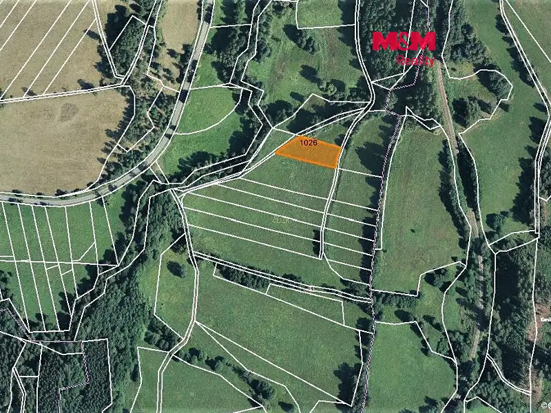 Prodej pole 1835 m², Bernartice – náhled fotky 1